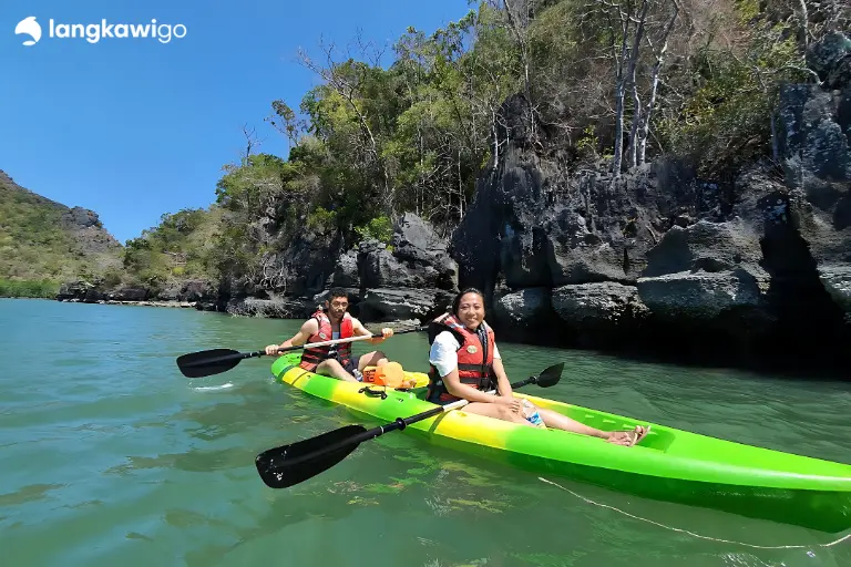Mangrove Kayaking Tour Langkawi – Kilim Geoforest Park (6 Hours) Hotel Pickup